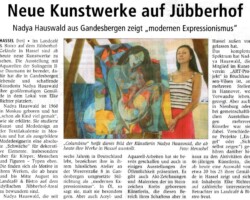 Neue Kunst auf Jübberhof